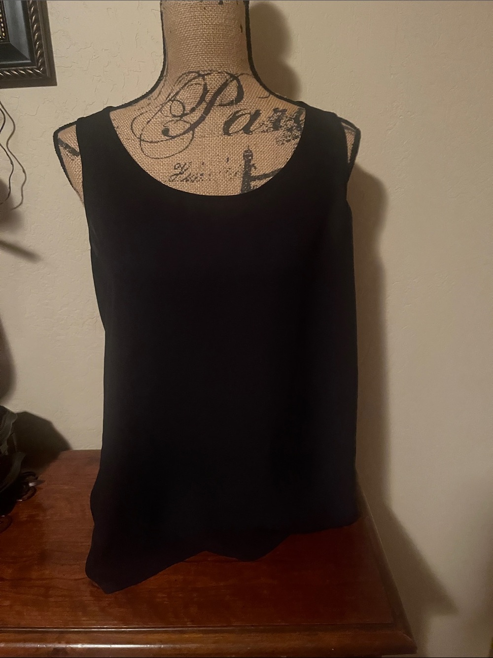 Express Black Scoop Neck Sleeveless Tank